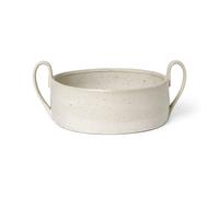 Ferm Living Bol Flow Centrepiece Off-white speckle