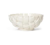 Ferm Living Bol Plait Ø24 cm Off white