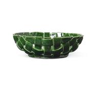 Ferm Living Bol Plait Ø30 cm Emerald green