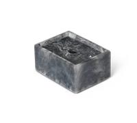 Ferm Living Caja de almacenamiento Mist 7.5x10 cm Charcoal