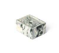 Ferm Living Caja de almacenamiento Mist 7.5x10 cm Emerald-off white