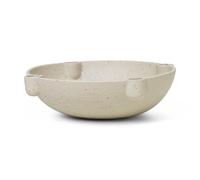 Ferm Living Candelabro de Adviento Bowl cerámica large Ø27 cm gris claro
