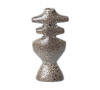 Ferm Living Candelabro Yara large Punto marrón