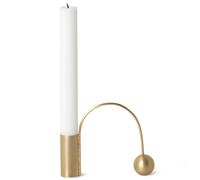 ferm LIVING Candelero BALANCE 11 cm, latón, firme LIVING