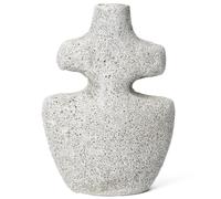 ferm LIVING Candelero YARA 17,5 cm, gris, gres, firme LIVING