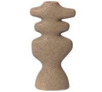 ferm LIVING Candelero YARA 19,5 cm, arena, gres, firme LIVING