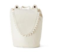 Ferm Living Cesta almacenaje Crocodile 30x50 cm Undyed