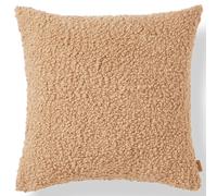 ferm LIVING Cojín MOOR 50 x 50 cm, ligero marrón, lana, firme LIVING