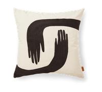 Ferm Living Cojín Pose 50x50 cm Coffee-undyed