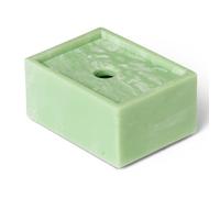 ferm LIVING Contenedor de almacenamiento MIST 10 x 7,5 cm, mentol, resina, firme LIVING
