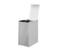 Ferm Living Cubo de basura Sama Brushed stainless steel