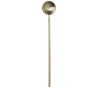 ferm LIVING Cuchara de bar FEIN 18 cm, dorado, acero inoxidable, firme LIVING