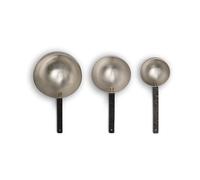 Ferm Living Cucharas medidoras Obra Measuring Spoons 3 piezas Stainless Steel