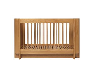Ferm Living Cuna de bebé Tilu Natural oak. 129x68.5x80 cm