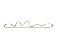Ferm Living Toallero Curvature latón