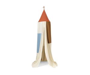 Ferm Living Dosel de cama Patch Multi