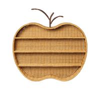 Ferm Living Estante de pared Apple braided Natural. 70x12.5x68 cm