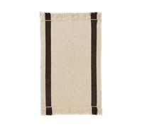 Ferm Living Felpudo Calm kelim Off-white. Coffee. 50x70 cm