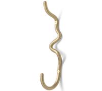 ferm LIVING Gancho para toallas CURVATURA 20 cm, latón, firme LIVING