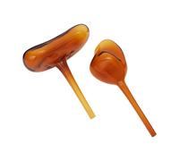 Ferm Living Globos de riego Mercury 2 piezas Amber. 12x18.5 cm