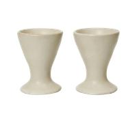 Ferm Living Hueveras Flow 2-pack Off-white speckle