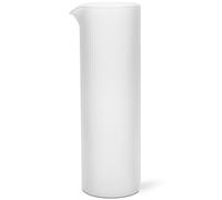 ferm LIVING Jarra de agua RIPPLE 1,1 l, blanco, vidrio, cerrado LIVING