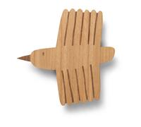 Ferm Living Lámpara de pared Bird roble aceitado