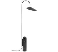 Ferm Living Lámpara de pie Arum negro