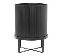 Ferm Living Maceta Bau large Ø28 cm negro