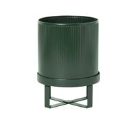 Ferm Living Maceta Bau small Ø18 cm verde oscuro