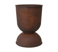 Ferm Living Maceta Hourglass grande Ø50 cm Rust