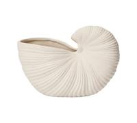 Ferm Living Maceta Shell Off white. 23x11.5x16 cm