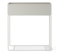 ferm LIVING Macetero PLANT BOX 60 cm, ligero gris, hierro, firme LIVING