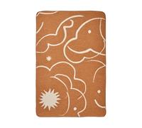 Ferm Living Manta Skye Sienna-parchment. 80x120 cm