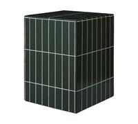 Ferm Living Mesa auxiliar Pillar Dark green. 32×32×42 cm