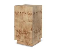 Ferm Living Pedestal Burl Side Table Natural