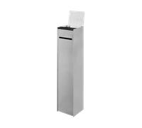 Ferm Living Portarrollos de papel Sama Brushed stainless steel