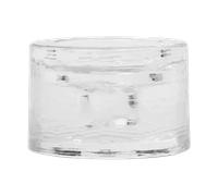 Ferm Living Portavelas Gradia round Ø8 cm Clear