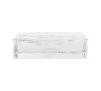 Ferm Living Portavelas Gradia square 16x16 cm Clear