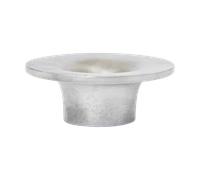 Ferm Living Portavelas Soothe Ø8 cm Aluminio