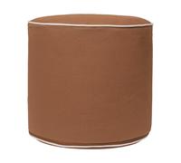Ferm Living Puff de asiento Billow Tan. Ø40 × 34 cm