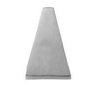 Ferm Living Quemador de incienso Pyra con forma de cono Borstad aluminium