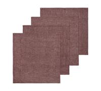 Ferm Living Servilletas Hale. 4-pack Chestnut. 35x35 cm