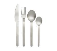 Ferm Living Set de cubiertos Stelo 4 piezas Brushed Stainless Steel