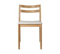 Ferm Living Silla Boda Asiento tapizado. roble off-white