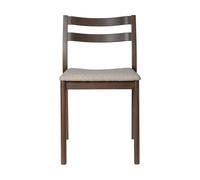 Ferm Living Silla Boda Asiento tapizado soft bouclé. haya teñida oscura-natural