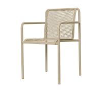 Ferm Living Silla Dapple con reposabrazos Cashmere