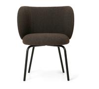 Ferm Living Silla Rico dining chair hallingdal Dark grey brown-black