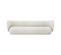 Ferm Living Sofá 4 plazas Rico Brushed offwhite