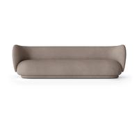 Ferm Living Sofá 4 plazas Rico Brushed warm grey
